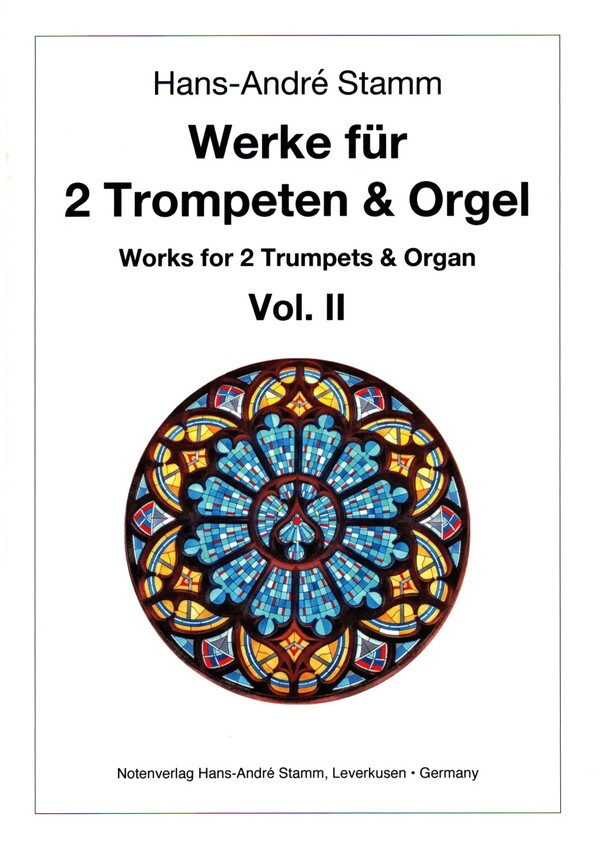Werke Band 2  für 2 Trompeten und Orgel (Pauken ad lib)  Spielpartitur und Stimme