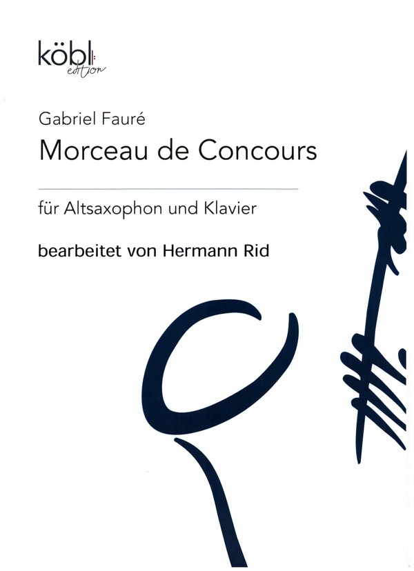 Morceau de Concours&nbsp;&nbsp;für Altsaxophon und Klavier&nbsp;&nbsp;