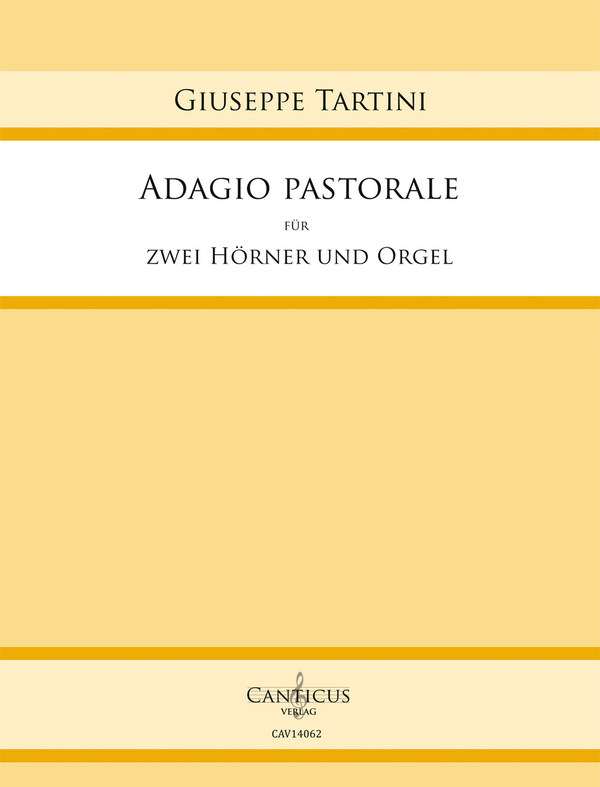 Adagio pastorale  für 2 Hörner und Orgel  Partitur und Stimmen