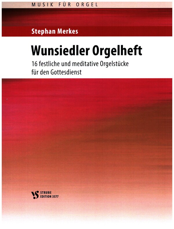 Wunsiedler Orgelheft  für Orgel  