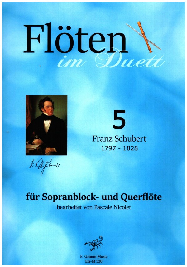 Flöten im Duett Band 5&nbsp;&nbsp;für Sopranblockflöte und Querflöte&nbsp;&nbsp;Spielpartitur und Stimme