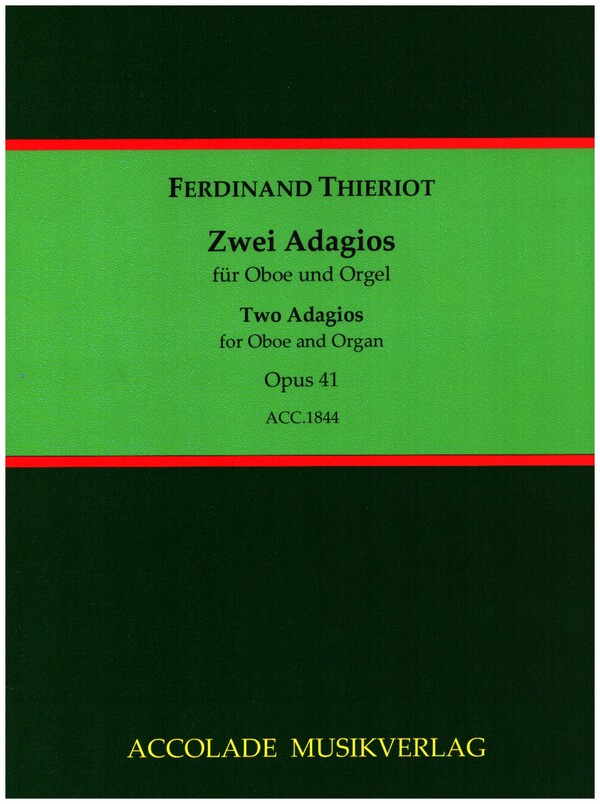 2 Adagios op.41  für Oboe und Orgel  
