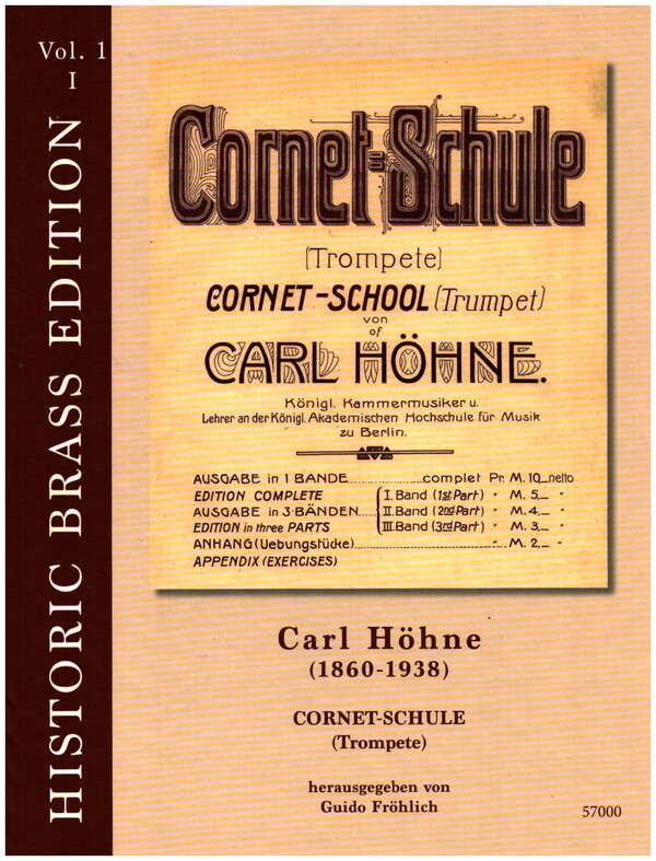 Cornet-Schule  für Trompete  gebunden