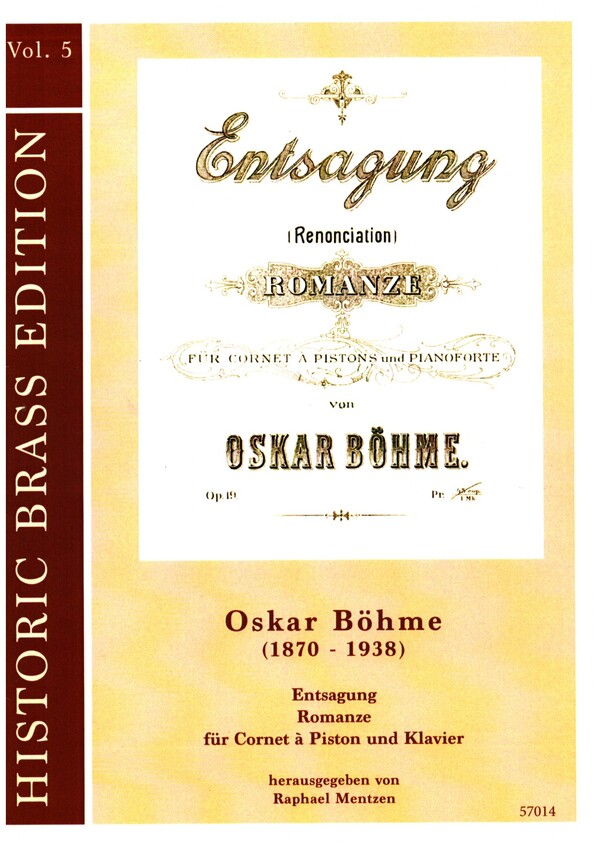 Entsagung - Romanze  für Trompete und Klavier  