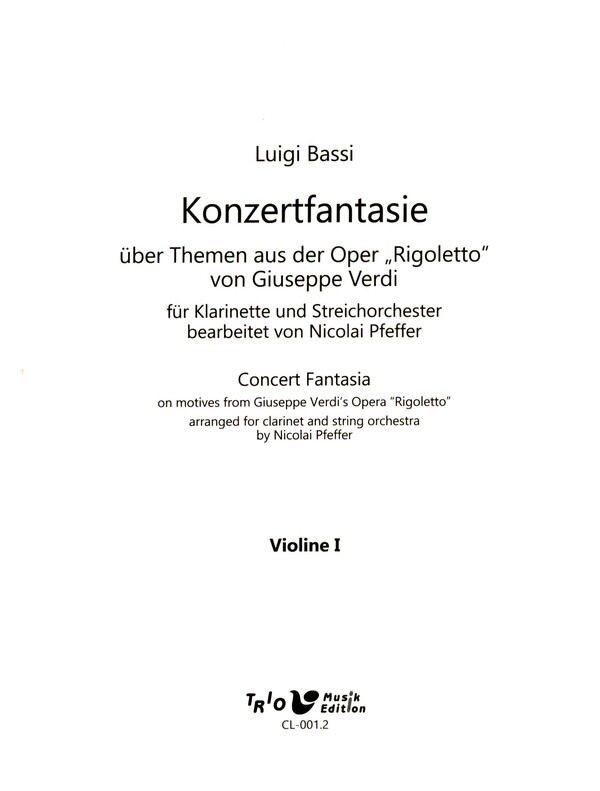 Konzertfantasie über Themen aus der Oper 