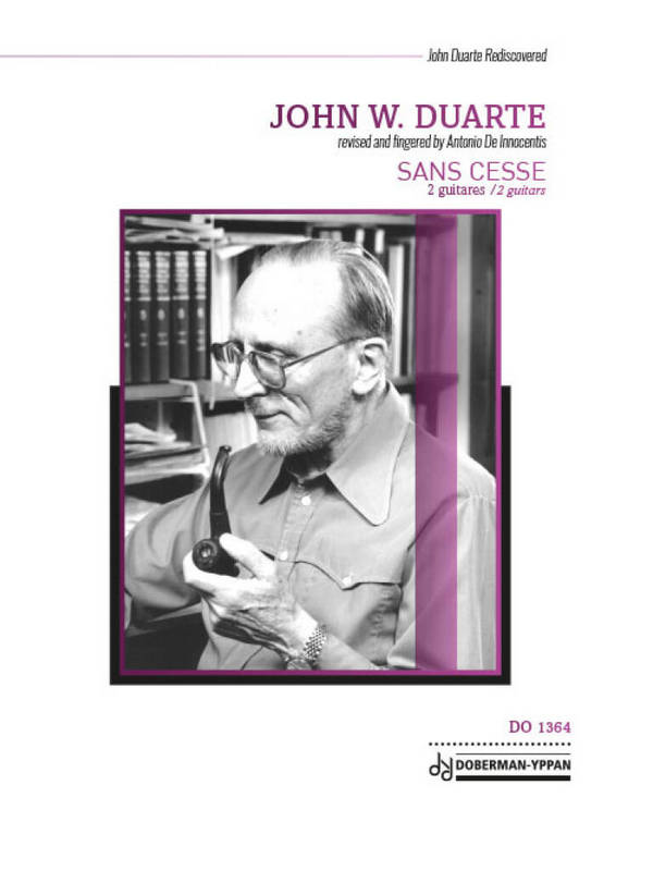 Sans Cesse op. 34&nbsp;&nbsp;pour 2 guitares&nbsp;&nbsp;partition