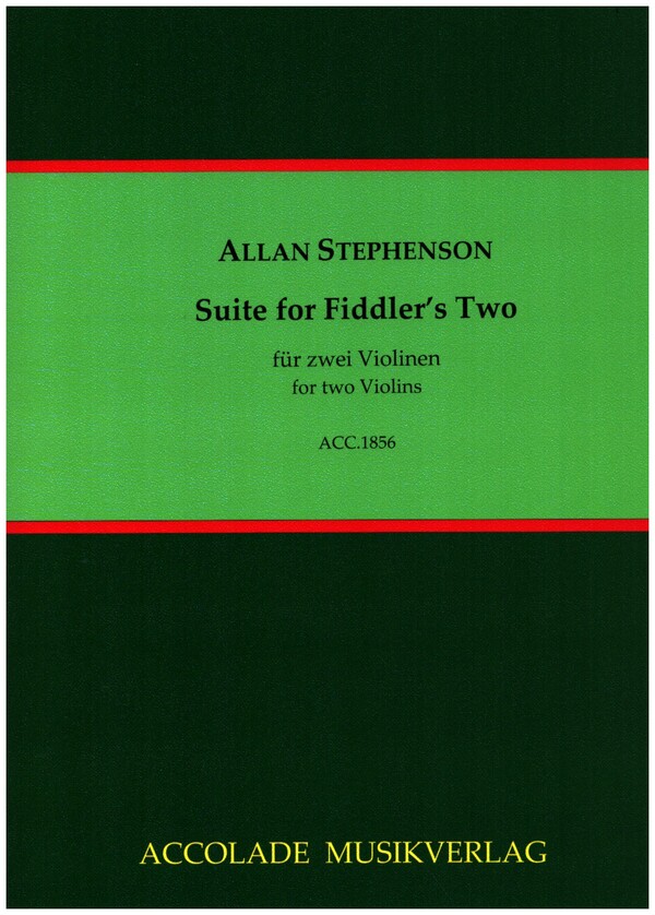 Suite for Fiddler's Two  für 2 Violinen  Partitur und Stimmen