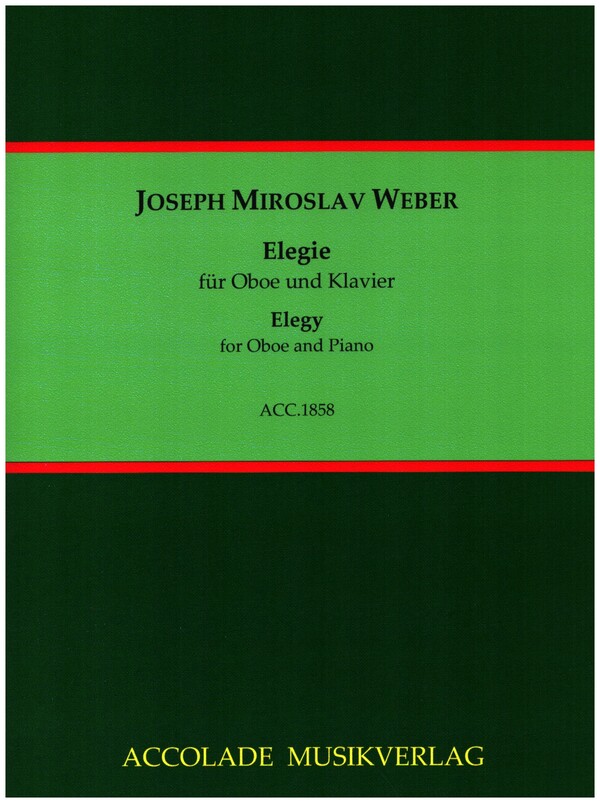 Elegie  für Oboe und Klavier  