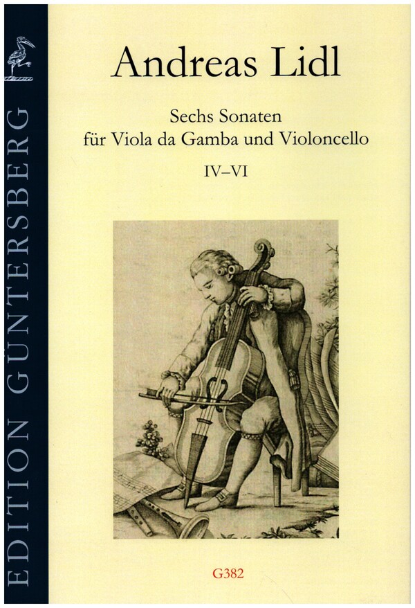 6 Sonaten (Nr.4-6)  für Viola da Gamba und Violoncello  2 Spielpartituren