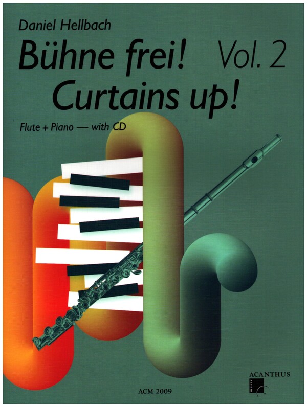 Bühne frei! vol.2 (+CD)  für Flöte und Klavier  