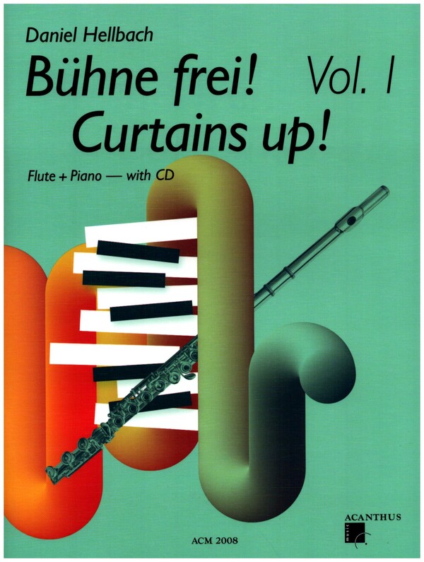 Bühne frei! vol.1 (+CD)  für Flöte und Klavier  
