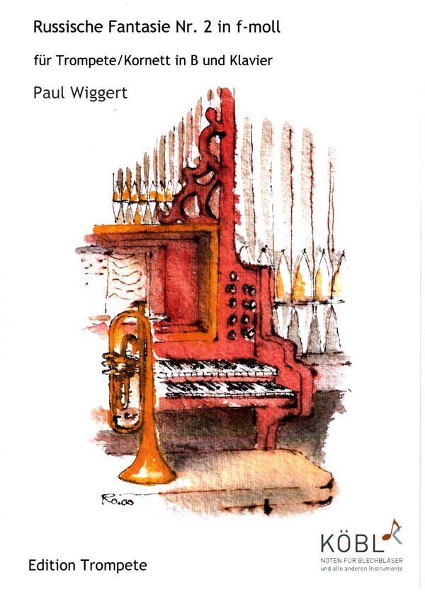 Russische Fantasie Nr.2 in f-moll&nbsp;&nbsp;für Trompete/Kornett in B und Klavier&nbsp;&nbsp;