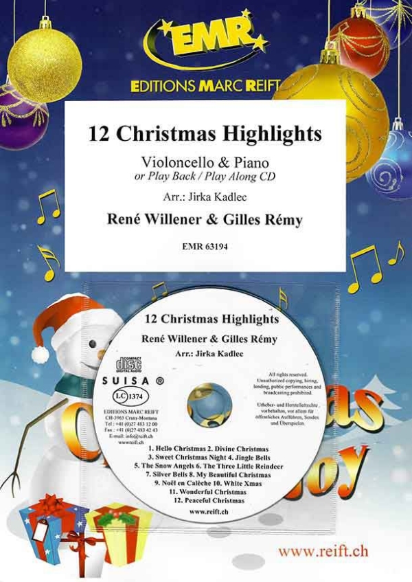 12 Christmas Highlights (+CD)