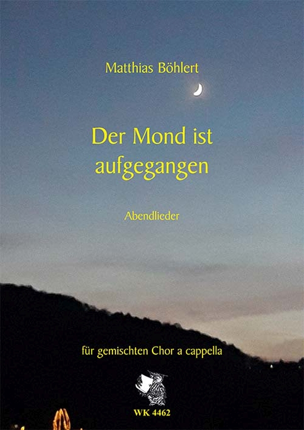 Abendlieder  für gem Chor a cappella  Partitur