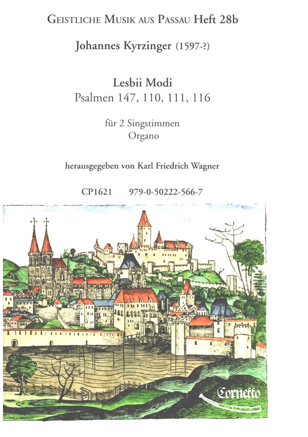 Lesbii Modi Band 2&nbsp;&nbsp;für 2 Singstimmen und Orgel&nbsp;&nbsp;3 Partituren