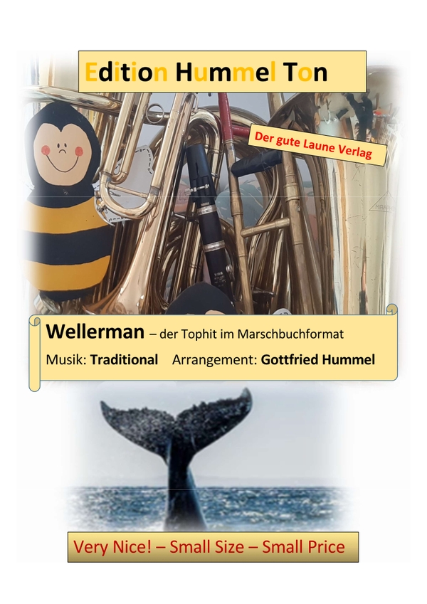 Wellerman - Tophits im Marschbuchformat  für flexiibles Ensemble  Partitur und Stimmen