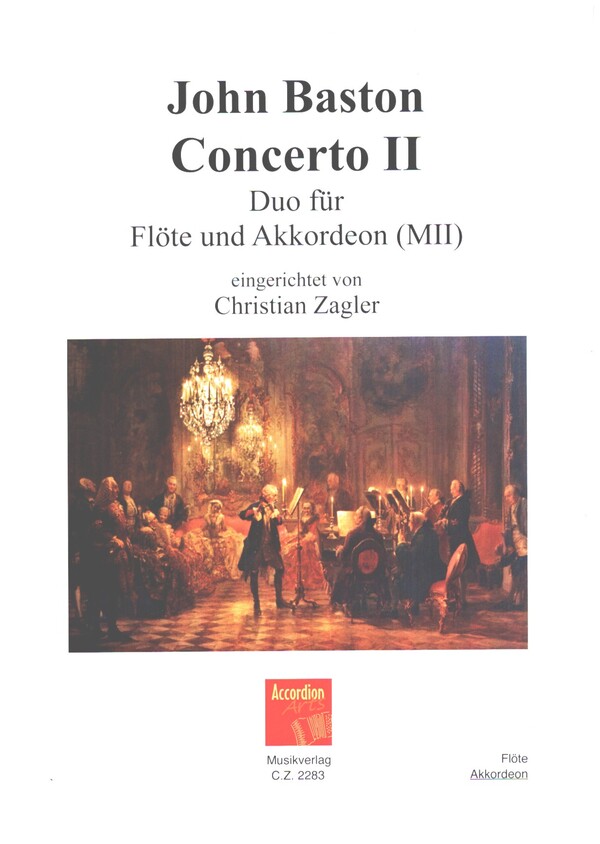 Concerto II  für Flöte und Akkordeon (MII)  2 Stimmen