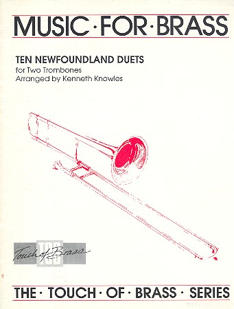 10 Newfoundland Duets  for 2 trombones  score