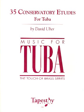 35 conservatory Etudes for tuba    