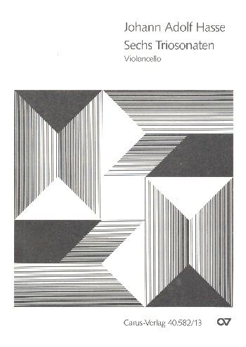 6 Triosonaten&nbsp;&nbsp;für 2 Flöten (Violinen) und Bc&nbsp;&nbsp;Violoncello