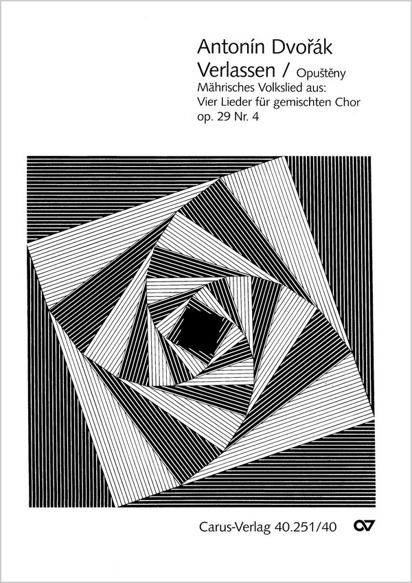 Opusteny op.29,4&nbsp;&nbsp;für gem Chor  a cappella&nbsp;&nbsp;Partitur (dt/pol)
