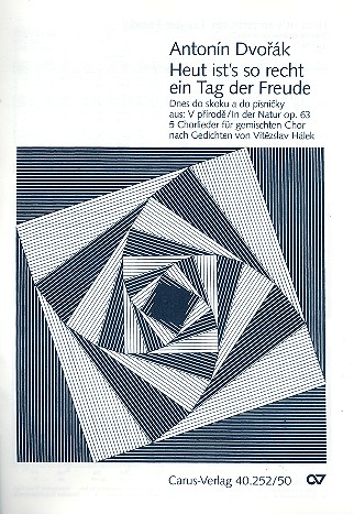 Heut ist's so recht ein Tag der Freude op.63,5  für gem Chor a cappella  Partitur