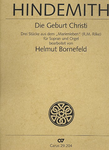 Die Geburt Christi  für Sopran und Orgel  Partitur
