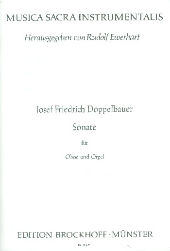 Sonate&nbsp;&nbsp;für Oboe und Orgel&nbsp;&nbsp;
