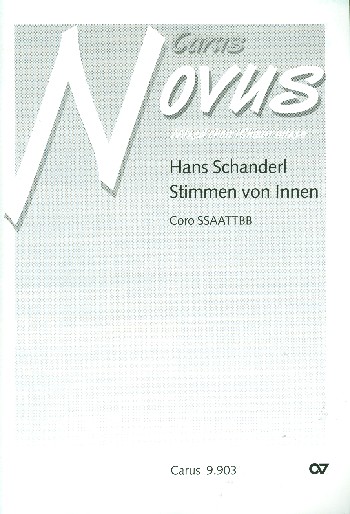 Stimmen von Innen  für gem Chor a cappella  Partitur
