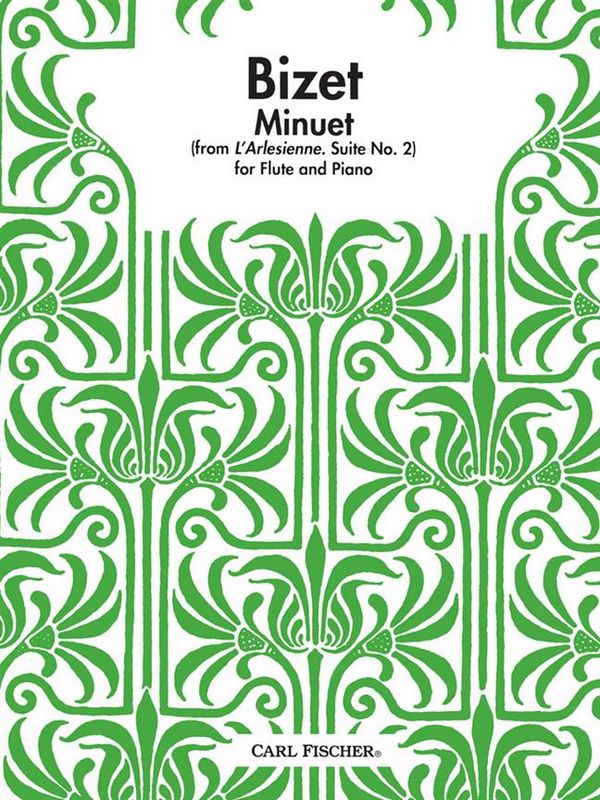 Minuet from L'Arlesienne Suite no.2  for flute and piano  