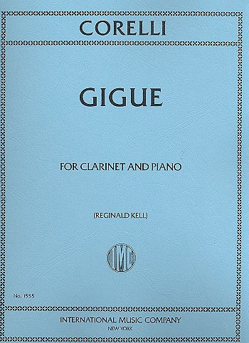 Gigue  für Klarinette und Klavier  