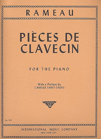 Pièces de clavecin&nbsp;&nbsp;pour piano&nbsp;&nbsp;
