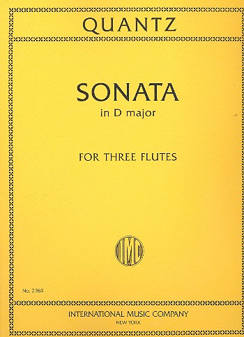 Sonata d major  for 3 flutes  parts