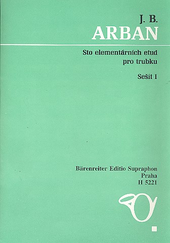 100 elementare Etüden Band 1 (Nr.1-50)  für Trompete  