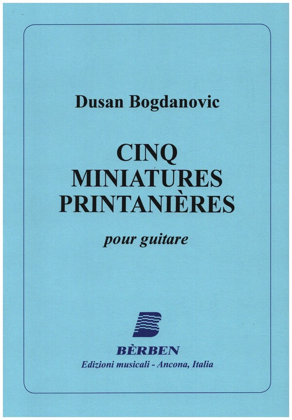 5 Miniatures printanières&nbsp;&nbsp;pour guitare&nbsp;&nbsp;