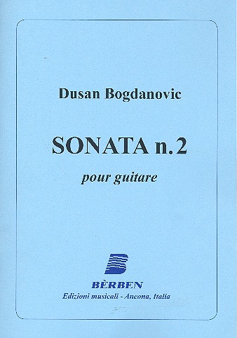 Sonata no.2&nbsp;&nbsp;pour guitare&nbsp;&nbsp;