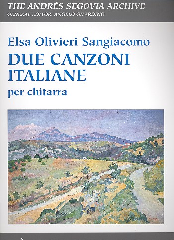 2 Canzoni italiane  for guitar (with commentary and reprint)  