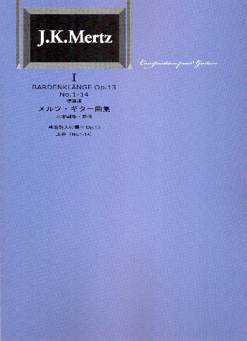 Bardenklänge op.13 Nr.1-14&nbsp;&nbsp;für Gitarre&nbsp;&nbsp;