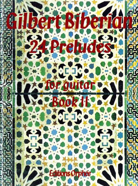 24 Preludes vol.2 (nos.13-24)&nbsp;&nbsp;for guitar&nbsp;&nbsp;