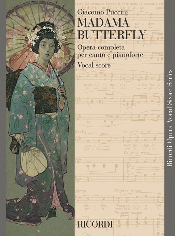 Madama Butterfly &nbsp;&nbsp;Oper in 3 Akten&nbsp;&nbsp;Klavierauszug broschiert (en/it)