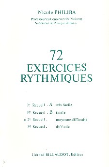 72 Exercises rhythmiques vol.2&nbsp;&nbsp;&nbsp;&nbsp;