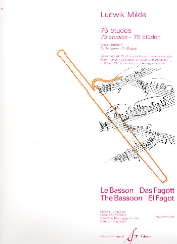 75 etudes op.24 vol.1 pour basson    