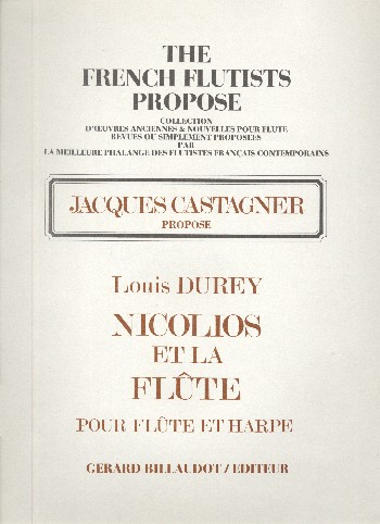 Nicolios et la flûte op.111  pour flûte et harpe  