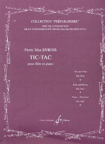 TIC-TAC  pour flûte et piano  