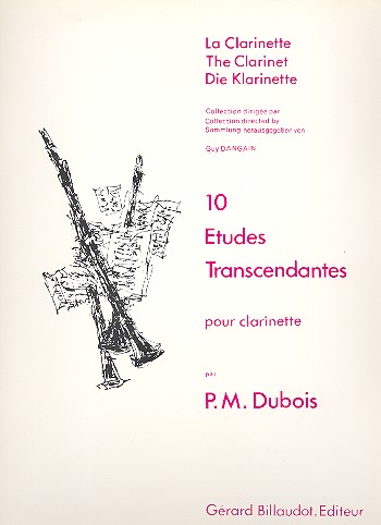 10 Études transcendantes  pour clarinette  
