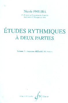 60 Études rhythmiques à 2 parties vol.3&nbsp;&nbsp;&nbsp;&nbsp;