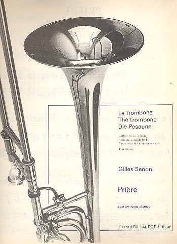 Prière pour trombone et orgue&nbsp;&nbsp;&nbsp;&nbsp;