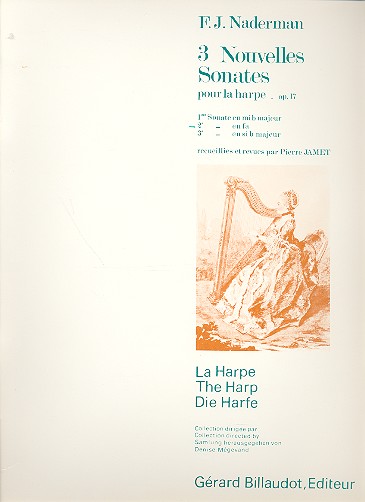 Sonate en fa majeur op.17 pour harpe    