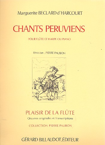 Chants peruviens pour flute et harpe&nbsp;&nbsp;(piano)&nbsp;&nbsp;