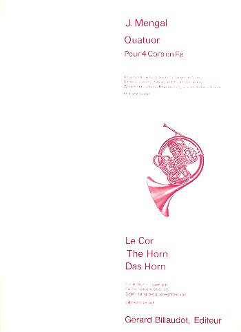 Quatuor pour 4 cors en Fa  partition et parties  